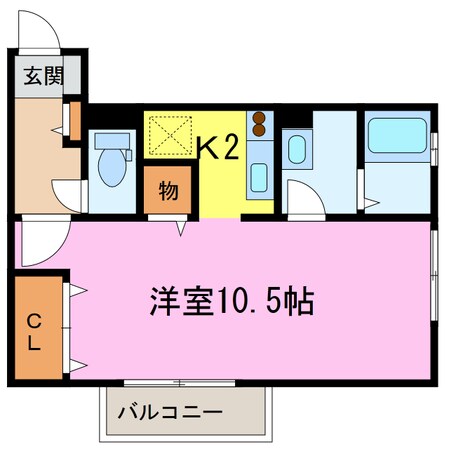 ベルコート木ノ座の物件間取画像